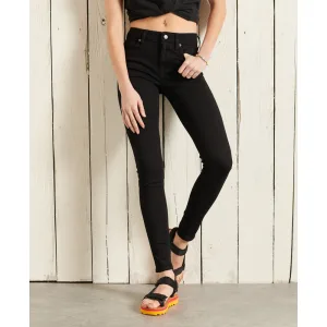 Dames skinny jeans met middenuitsnijding Superdry