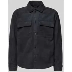 Only & Sons Regular fit jack in suèdelook met klepzakken op de borst, model ‘RAVI’