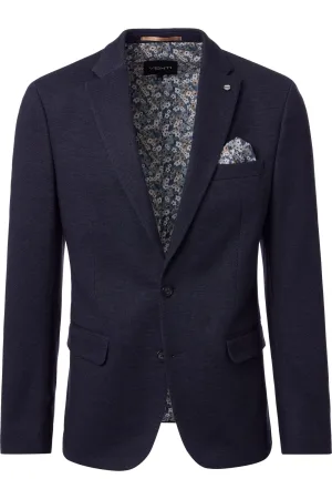 Venti Blazer blauw, Effen