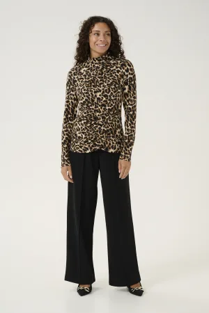 T-shirt met lange mouwen CRLeoa Feminine animal