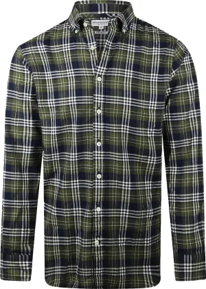 McGregor Overhemd Oxford Check Flannel Groen heren