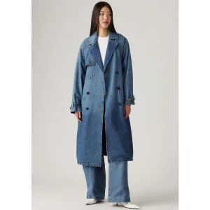 Levi’s® Trenchcoat SPADE TRENCH met riemlussen