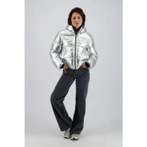 RAIZZED Morley Jackets Silver Metallic