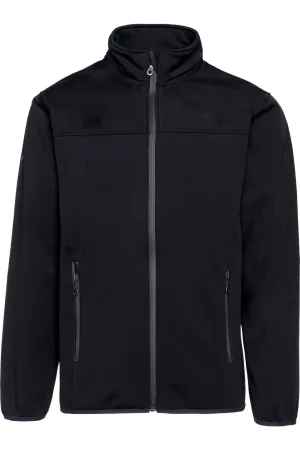TRIGEMA Softshell jas zwart, Effen
