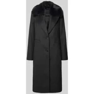 Guess Regular fit lange jas met reverskraag, model ‘Karole’