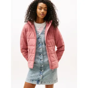 TOMMY JEANS Gewatteerde jas TJW SLIM LW HOODED PADDED JACKET