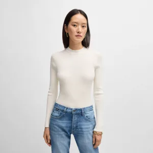 Women’s Boss Feskiera Knitted Sweater in White