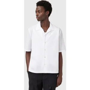 AllSaints Nyon Ss Shirt White