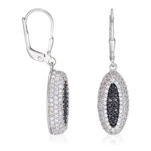 Orphelia Dames 925 Sterling Zilveren Oorbellen – Zilver ZO-5177