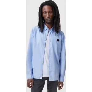 AllSaints Amante Ls Shirt Willow Blue