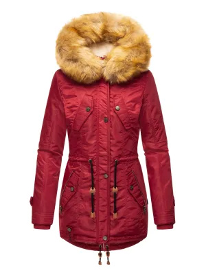 Navahoo Dames Winterjas B399 – Warm, Waterafstotend & Met Afneembare Bontkraag