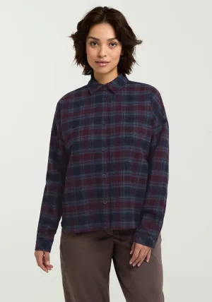 Jack Wolfskin Flanellen blouse BAJA FLANNEL SHIRT W