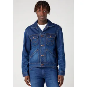 Wrangler Jeansjack 124MJ met decoratieve stiksels