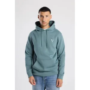 America Today hoodie met backprint groen