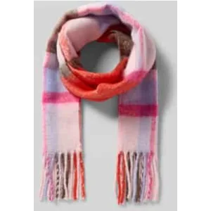 Pieces Sjaal met all-over motief, model ‘BEA’