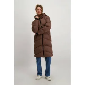 Cars gewatteerde jas bruin