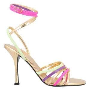 Valentino Garavani Sandalen – Rockstud Strappy Sandals in meerkleurig