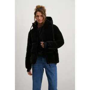 Cars gewatteerde jas zwart