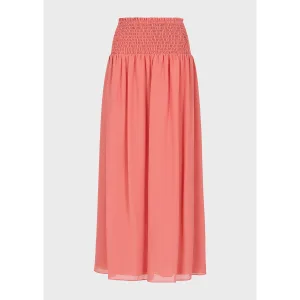 Women’s Emporio Armani Long Skirt in Pink