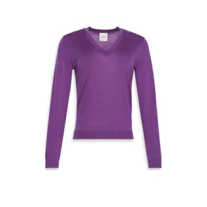 Calvin Klein gebreide trui met wol paars