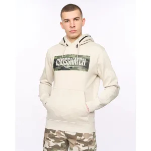 Men’s Crosshatch Camtort Hoodie in Grey