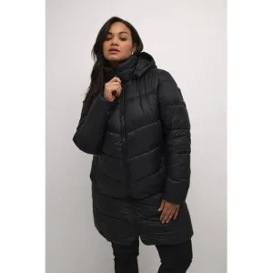 Kaffe Curve winterjas zwart