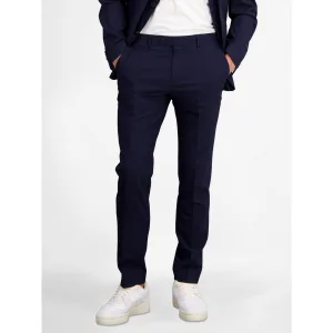 Lerros Goed te combineren broek LERROS heren pantalon met stretchpercentage, recht gesneden (set)