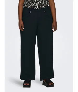 ONLY CARMAKOMA Jerseybroek CARSANIA BUTTON PANT JRS PNT NOOS