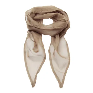 Premier Dames/vrouwenwerk Chiffon Formele Sjaal (Khaki)