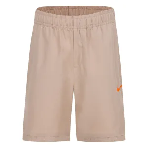 Nike Kinderen/Kinderen Hazy Rays Geweven Korte Broek (Beige)