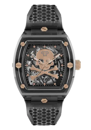 Philipp Plein The $keleton Crystal Heren Grijze Horloge PWPTA0424