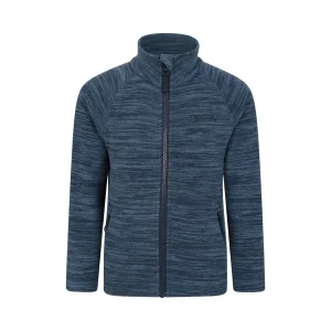 Mountain Warehouse Kinder/Kids Snowdonia Fleece Jas (Marine)
