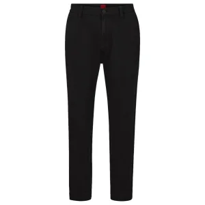 Hugo Heren Tapered Chinos (Zwart)