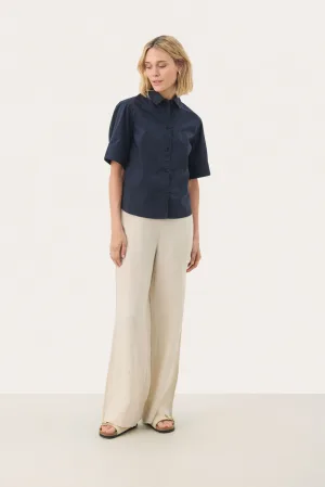 Korte mouwen shirt Baggy fit After Midnight dark blue