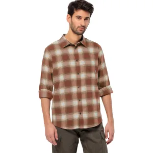 Jack Wolfskin Flanellen overhemd Wandelpad