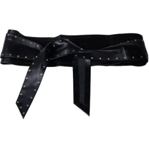IRO Paris Neranite Obi Belt Black