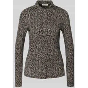 Marc O’Polo Regular fit shirt met lange mouwen van viscosemix