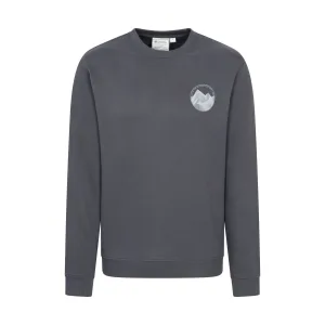 Mountain Warehouse Heren Sweatshirt met ronde hals (Grijs)