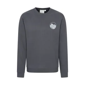 Mountain Warehouse Heren Sweatshirt met ronde hals (Grijs)
