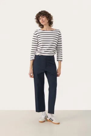 Casual broek NeyanaPW Straight fit navy blue