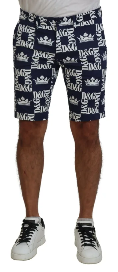 Kroonprint Shorts Zomerstijl