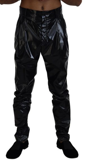 Glanzende Nylon Broek
