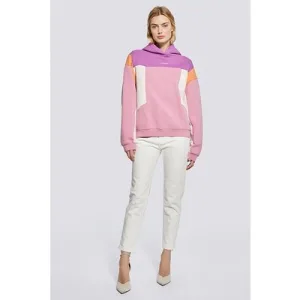 IRO Paris Susane Hoodie In Purple/ Pink