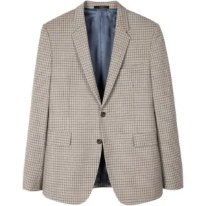 Paul Smith Mens Slim Fit 2 Btn Jacket Cream
