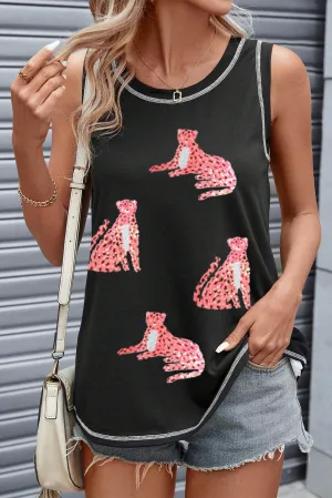 Cheetahprint Relaxed Tanktop