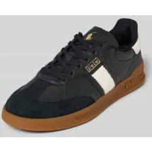 Polo Ralph Lauren Sneakers van leer met vetersluiting