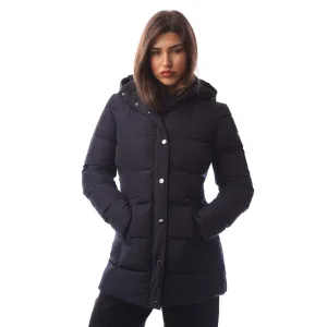 Women’s Emporio Armani Down Jacket in Navy