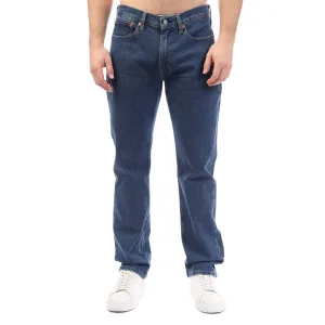 Heren Levis 514 Slim Straight Jeans in blauw