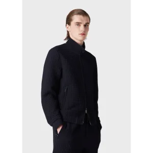 Men’s Emporio Armani Bomber Jacket in Navy