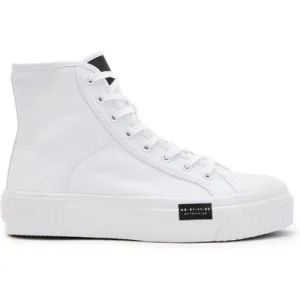 AllSaints Dana Flatform High T White